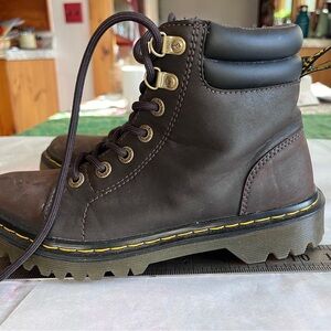 Dr. Martens Brown Lace Up Boots